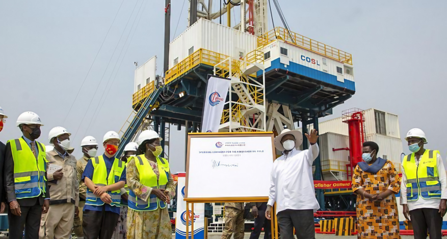 museveni launches peral sweet ugandas crude oil